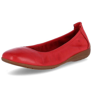 Josef Seibel Fenja 01 Red Womens Casual Comfort Ballet Style Pumps