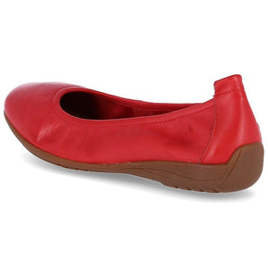 Josef Seibel Fenja 01 Red Womens Casual Comfort Ballet Style Pumps