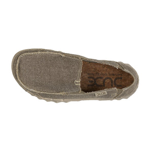 Dude Farty Natural Tundra Mens Slip On Organic Cotton Canvas Shoes