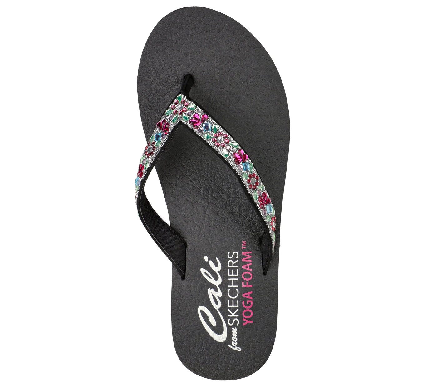 Skechers Meditation Garden Bliss 119283 BKMT Black Multi Womens