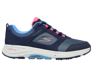 Skechers 124428/NVPK Navy and Pink Womens Casual Walking Hiking Trail Shoes