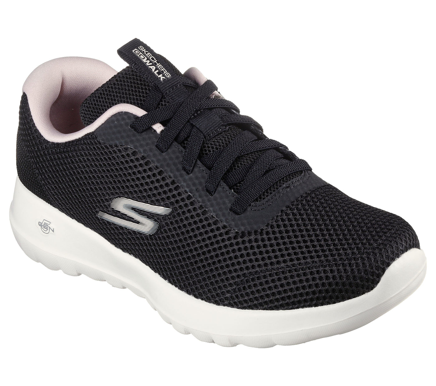 Skechers 124707/BKPK Black Women 