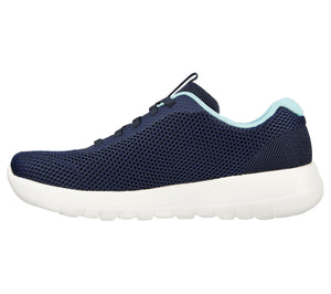 Skechers 124707/NVAQ Navy Aqua Women's Comfort Sporty Trainers