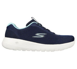 Skechers 124707/NVAQ Navy Aqua Women's Comfort Sporty Trainers