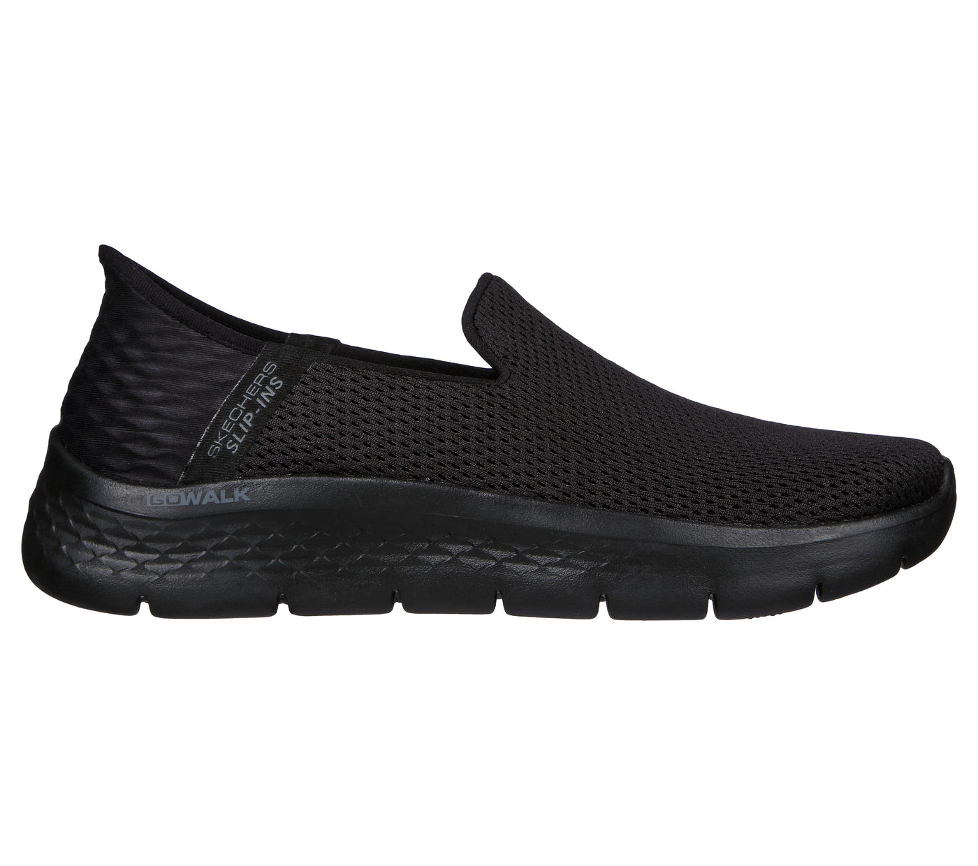 Skechers Slip Ins 124963 BBK Black Go Walk Flex Relish Womens Casual The Shoe Centre