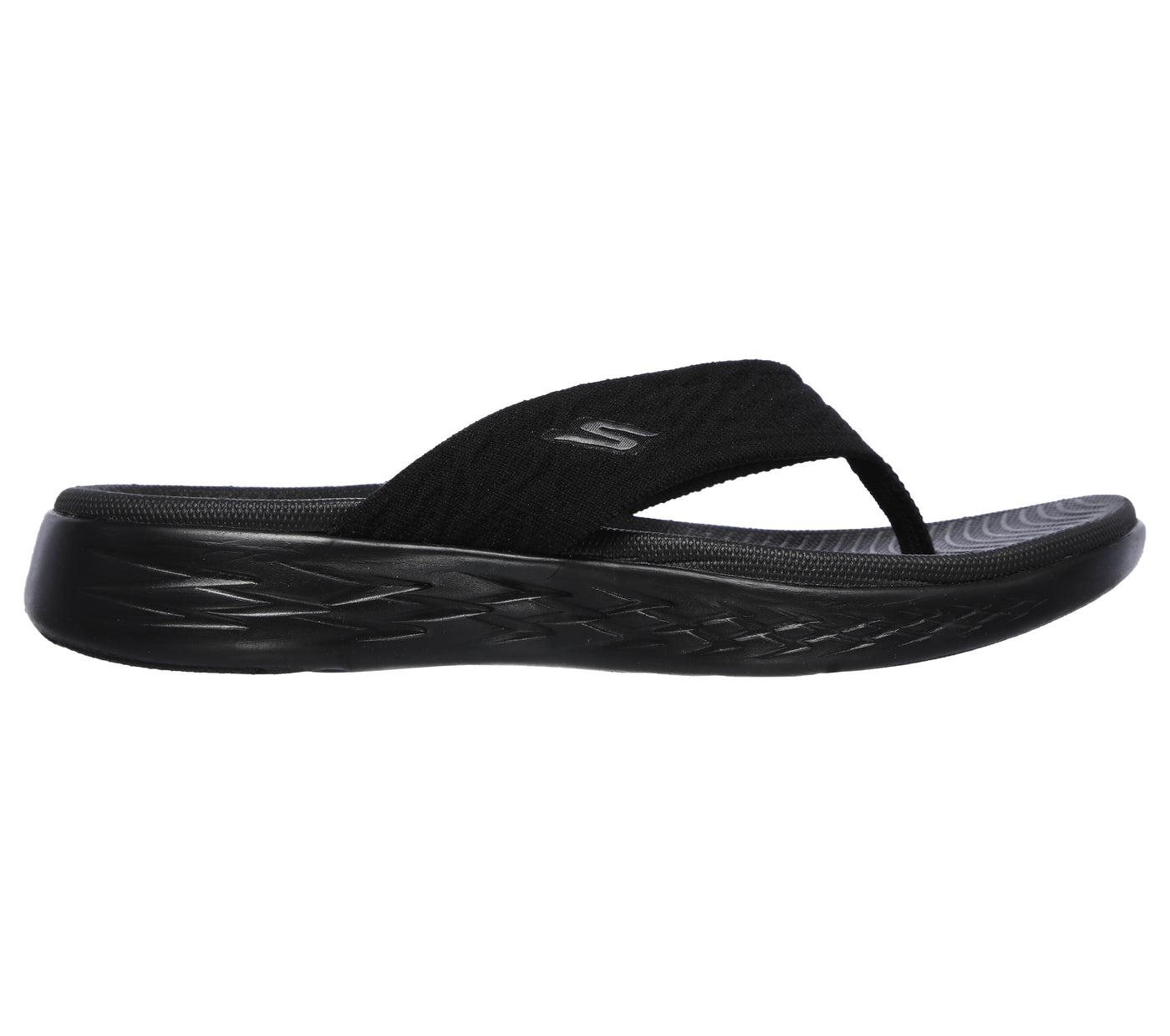 Womens black sale skechers sandals