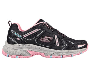 Skechers 149820/BKHP Womens Casual Walking Hiking Trail Shoes