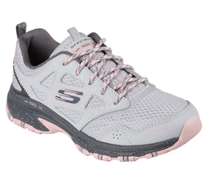 Skechers 149821/GYPK Grey Womens Casual Walking Hiking Trail Shoes