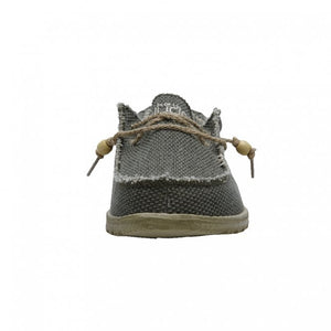 Dude Wally Natural Army Men's Slip On Organic Cotton Canvas Shoes
