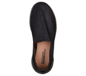 Skechers 15612/BBK Black Go Walk Joy Gratify Womens Casual Comfort Slip On Shoes