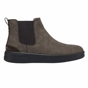 Dude Vic Chocolate Brown Women's Recycled Leather Slip On Boots