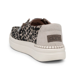 Dude Wendy Rise Jungle Beige Women's Slip On Canvas Relaxed Fit Shoes