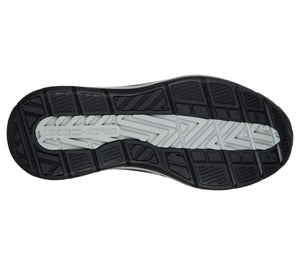 Skechers 204000/BLK Black Mens Casual Comfort Slip On Shoes