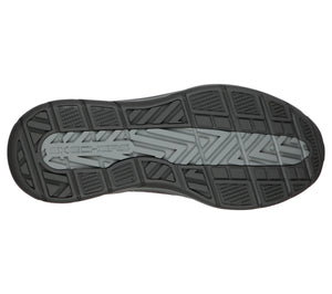 Skechers 204000/Grey Mens Casual Comfort Slip On Shoes