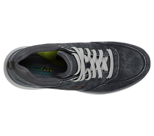 Skechers Delson 2.0- Kemper 210024/BLU Blue Mens Casual Comfort Lace Up Shoes
