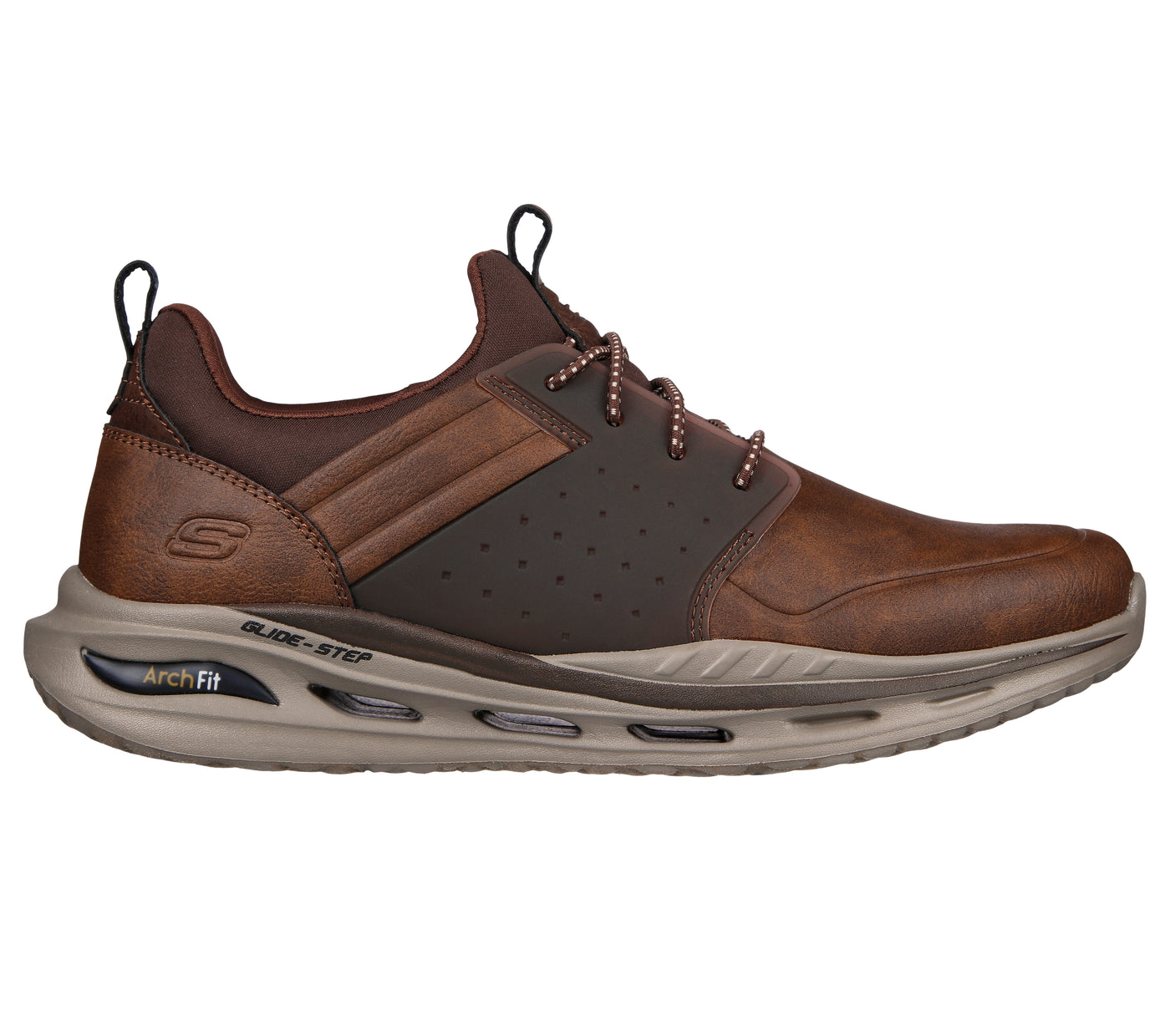 Skechers men's store hamal shoes brown