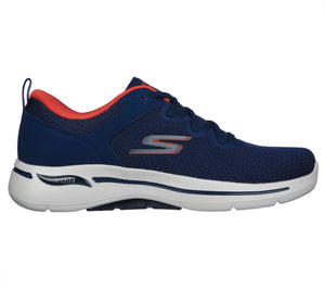 Skechers Go Walk Arch Fit- Clinton 216254/NVY Navy Mens Go walk Outdoor Comfort Lace Up Trainer