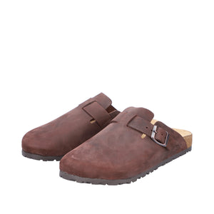 Rieker 22180-25 Brown Men's Casual Slip On Enclosed Sandals