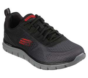 Skechers Track- Ripkent 232399/BKCC Black Charcoal Comfort Trainer