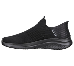 Skechers Slip-Ins: Ultra Flex 3.0-Smooth Step 232450/BBK Black Mens Casual Comfort Slip On Shoes