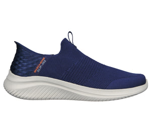 Skechers Slip-Ins: Ultra Flex 3.0-Smooth Step 232450/NVY Navy Mens Casual Comfort Slip On Shoes