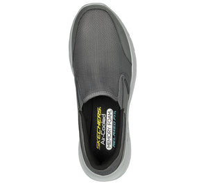 Skechers Relaxed Fit: Equalizer 5.0-Fremont 232515/CHAR Charcoal Mens Casual Comfort Slip On Shoes