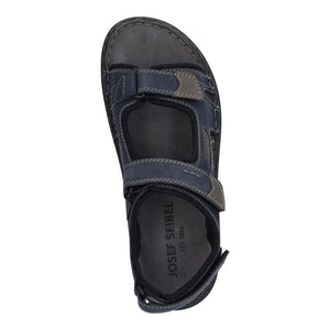 Josef Seibel Vincent 08 Jeans-Kombi Mens Casual Comfort Touch Fastening Sandals