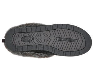 Skechers 31204/CCL Charcoal Womens Bobs Keepsakes Comfort Soft Slip On Mule Slippers