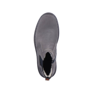 Rieker 31650-45 Granite Grey Mens Casual Comfort Ankle Boots
