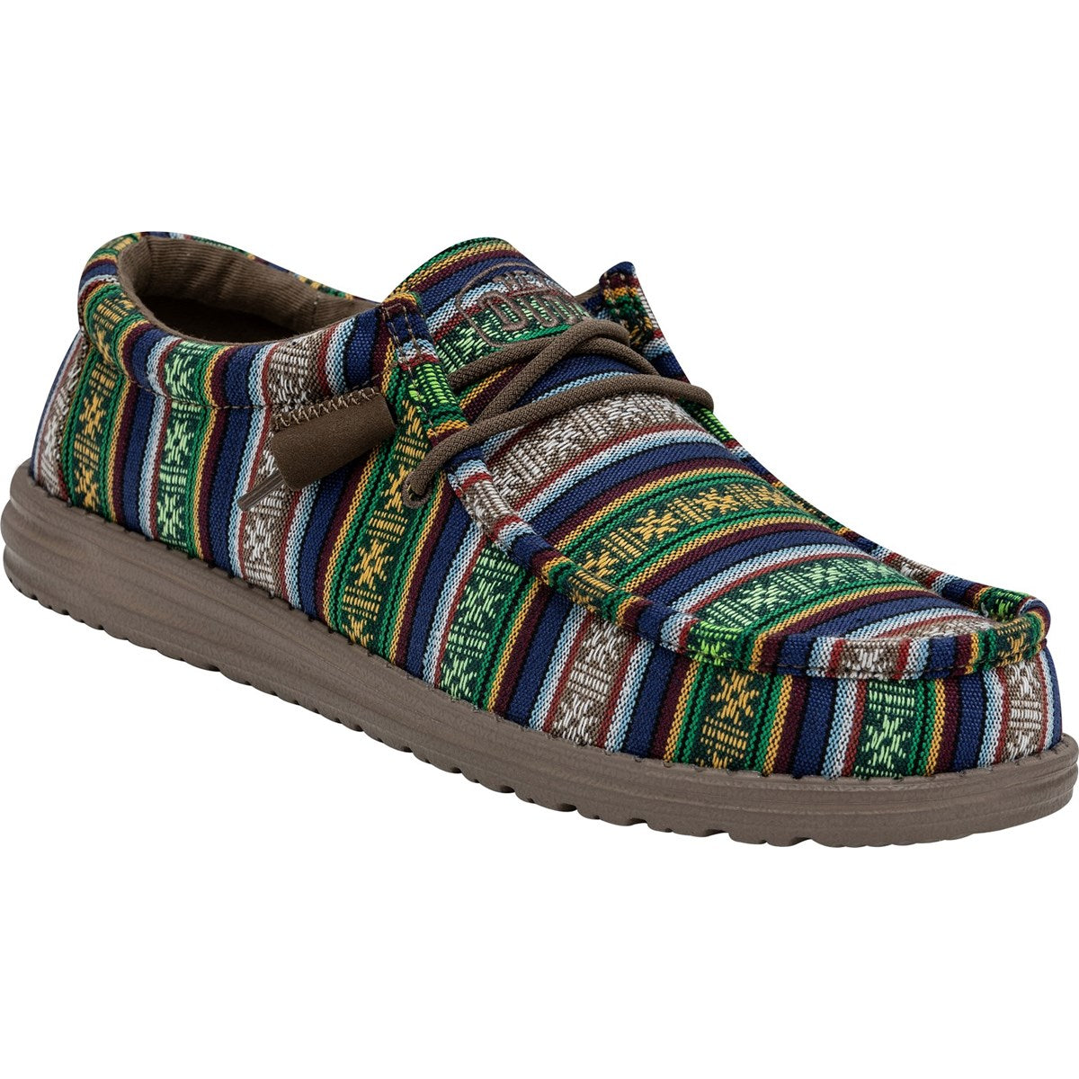 Hey Dude Wally Serape Desert Horizon Men's Slip On Organic Cotton Canv –  The Shoe Centre