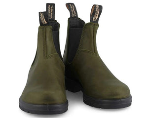 Blundstone 2052 Dark Green Unisex Premium Leather Stylish Chelsea Boots