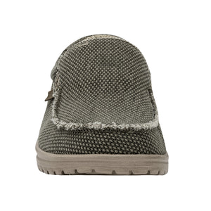 Hey Dude Mikka Braided Army Mens Slip On Canvas Shoes