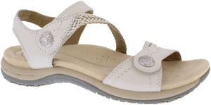 Free Spirit Malibu White Sand Women's Casual Touch Fastening Sandals