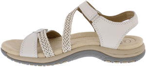 Free Spirit Malibu White Sand Women's Casual Touch Fastening Sandals