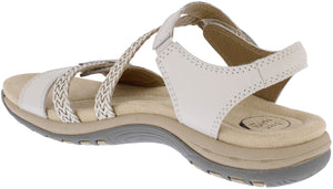 Free Spirit Malibu White Sand Women's Casual Touch Fastening Sandals