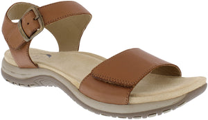 Free Spirit Maine Walnut Women's Casual Touch Fastening Sandals