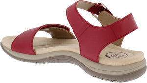 Free Spirit Maine Crimson Women's Casual Touch Fastening Sandals