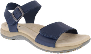 Free Spirit Maine Navy Women's Casual Touch Fastening Sandals