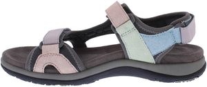 Free Spirit Zeal Pastel Multi Women's Casual Touch Fastening Sandals