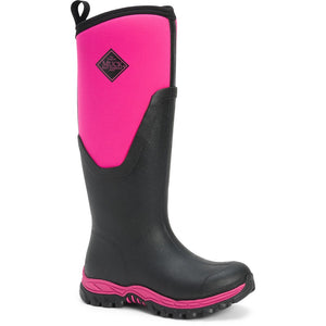 The Original Muck Boot Company Arctic Sport II Tall Black/Pink Womens Wellingtons