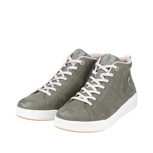 Rieker Revolution 41907-54 Moor Green Womens Casual Comfort Trainer