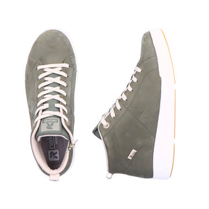 Rieker Revolution 41907-54 Moor Green Womens Casual Comfort Trainer