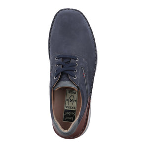 Josef Seibel Anvers 68 Dunkelblau-multi Mens Casual Comfort Leather Shoes