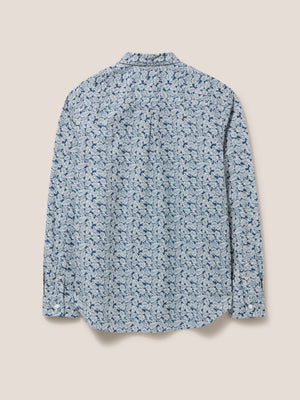 White Stuff Chorley Leaf Printed Shirt