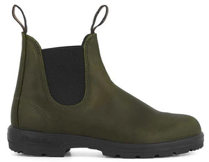 Blundstone 2052 Dark Green Unisex Premium Leather Stylish Chelsea Boots