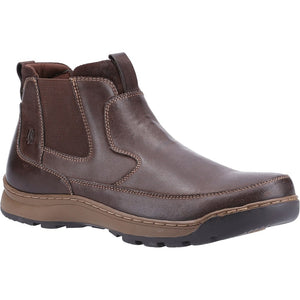 Hush Puppies Gavin Brown Mens Casual Comfort Leather Boot