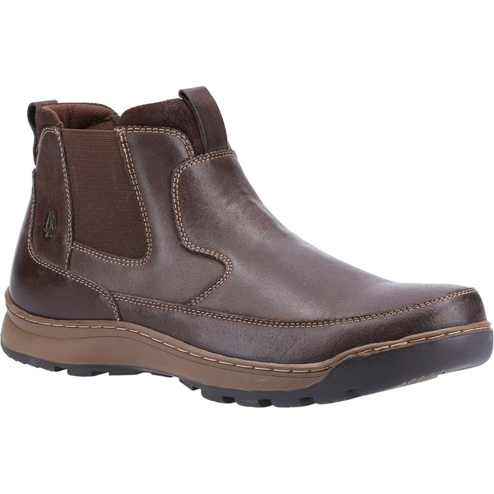 Hush Puppies Gavin Brown Mens Casual Comfort Leather Boot