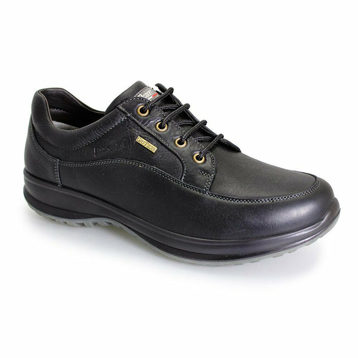 Grisport Livingston Black Mens Lace Up Walking Real Leather Lightweight Shoes