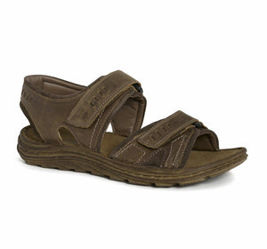 Josef Seibel Raul 19 Castagne/Brasil Mens Casual Comfort Leather Sandals