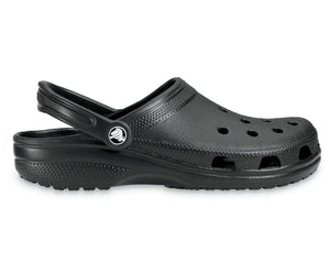 Crocs Classic Clog Unisex Croslite™ Casual Slip On Shoes Lightweight Beach Black